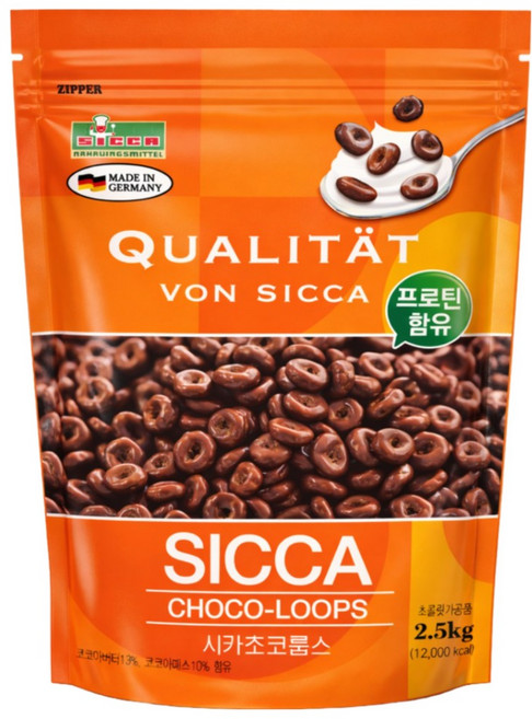 시카 밀크 초코룹스, 2.5kg, 1개