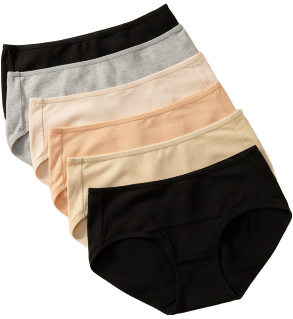 속맘 성장기 여학생 면 팬티 5P 순하고 부드러운 여아 청소년