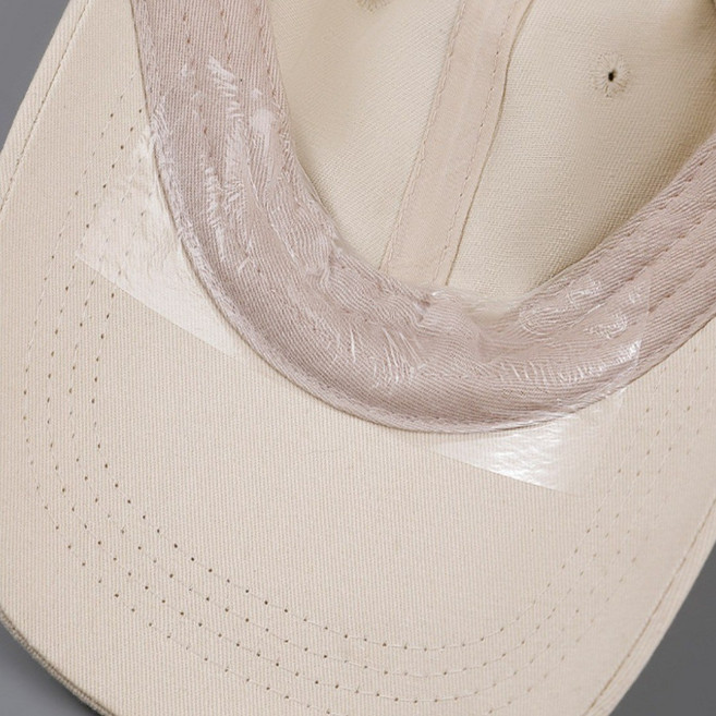 J&D 화장품 패딩 셔츠 옷깃 모자 오염방지 투명테이프, 10개