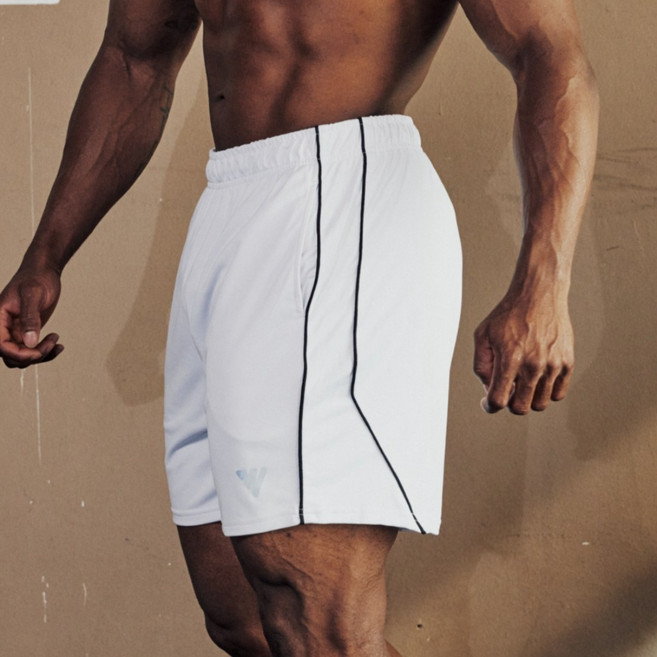 윈어블 남성용 헬스 트레이닝 데일리 밴딩 5부 라인 팬츠