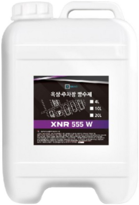 엑스나노 수성침투성방수제 20리터 방수액 옥상 주차장, 1개