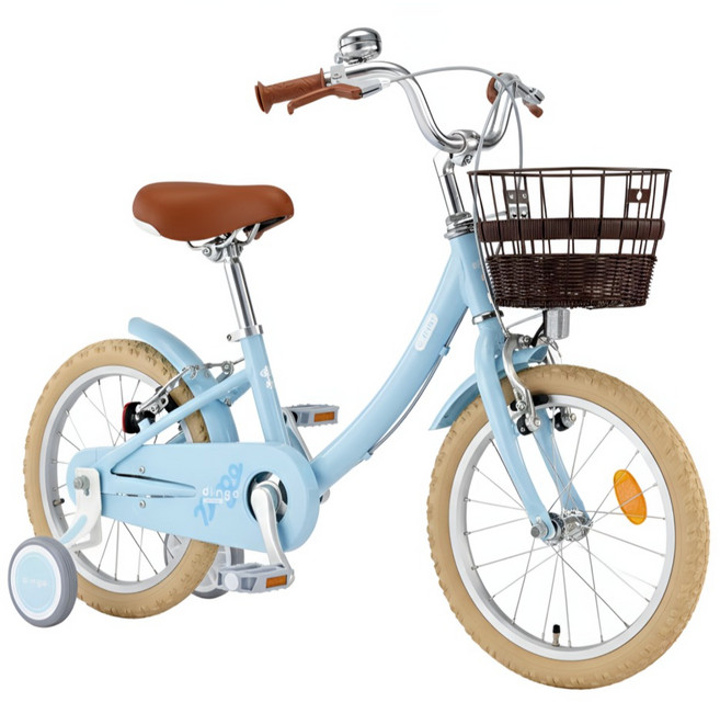 2026 삼천리자전거 딩고 16인치 아동용 보조바퀴 자전거, 1개, 108cm, 라이트블루