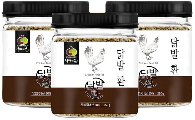 엄마애손 닭발환 250g, 단품, 1개