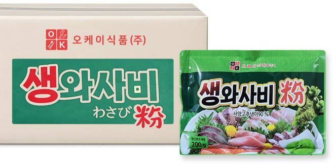90퍼 고함량 와사비분, 40개, 200g
