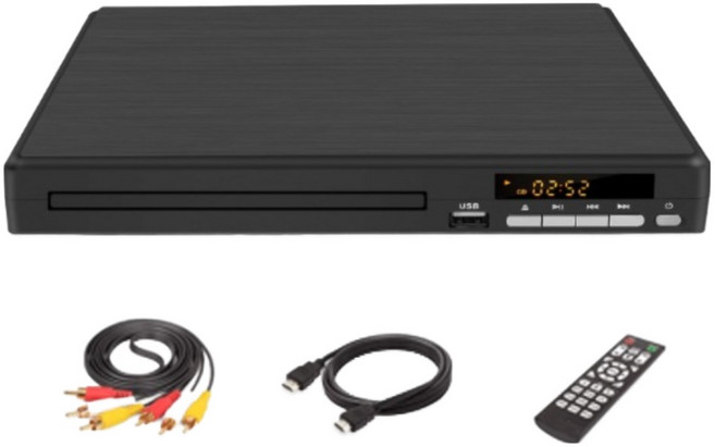 블루레이 DVD 전문적인 전면형 고화질4D 플레이어 Blu-ray 플레이어, 블랙