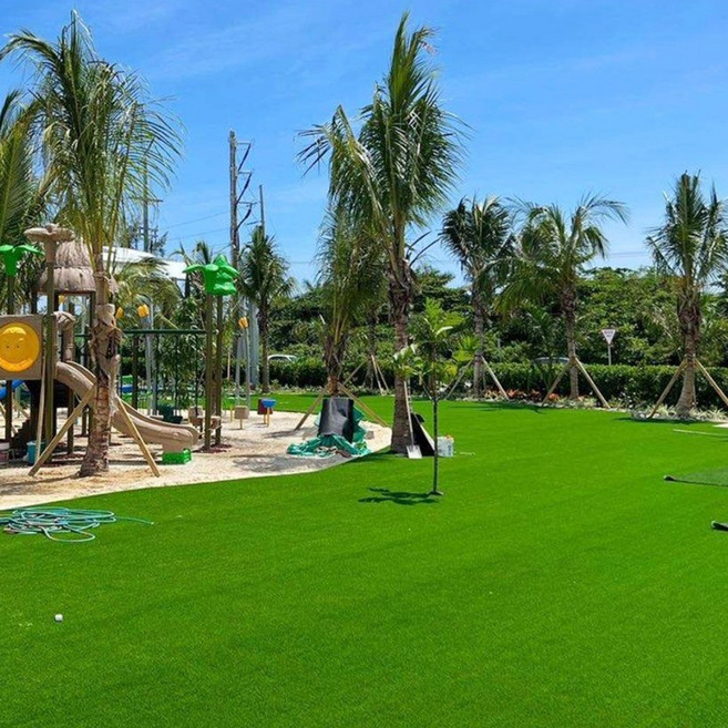 2m * 25m (15평시공) 한롤 인조잔디 한 롤 조경 베란다 마당 옥상 테라스 매트 시공 잔디길이 (20~30미리 잔디길이), 1개, 25mm