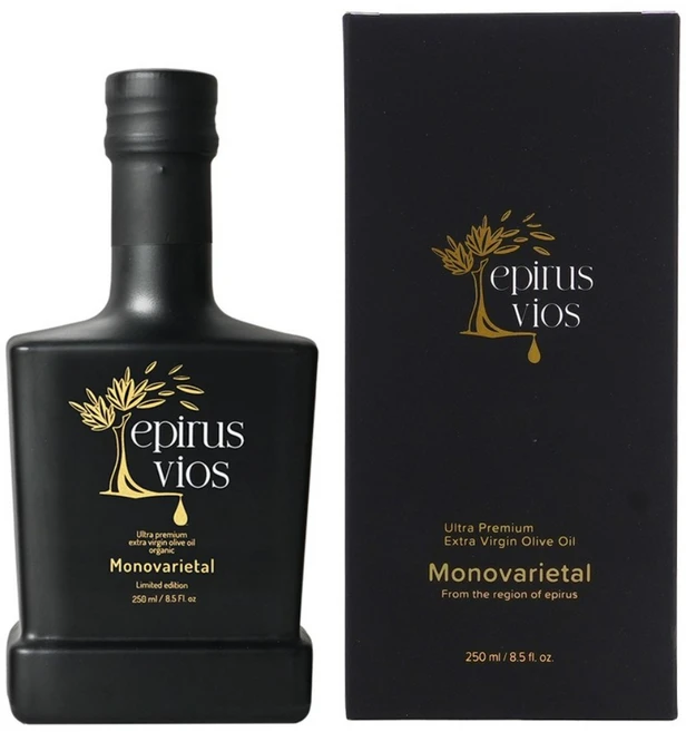 에피루스 비오스 울트라 프리미엄 엑스트라 버진 올리브 오일 (산도 0.11), 1개, 250ml - 쿠팡