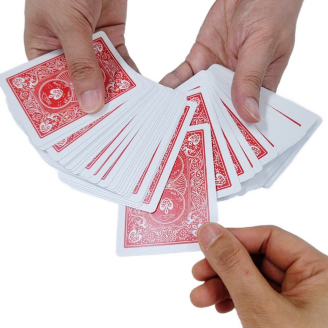 JL매직 스트리퍼 덱 마술카드 레드 마술 도구 트릭 카드, 1개