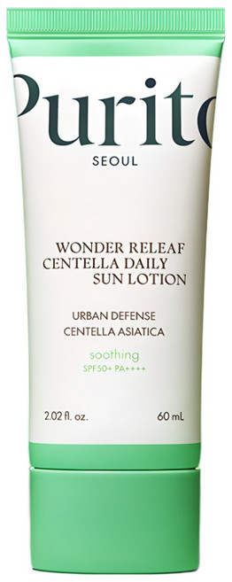 퓨리토서울 원더 릴리프 센텔라 데일리 선 로션, 1개, 60ml