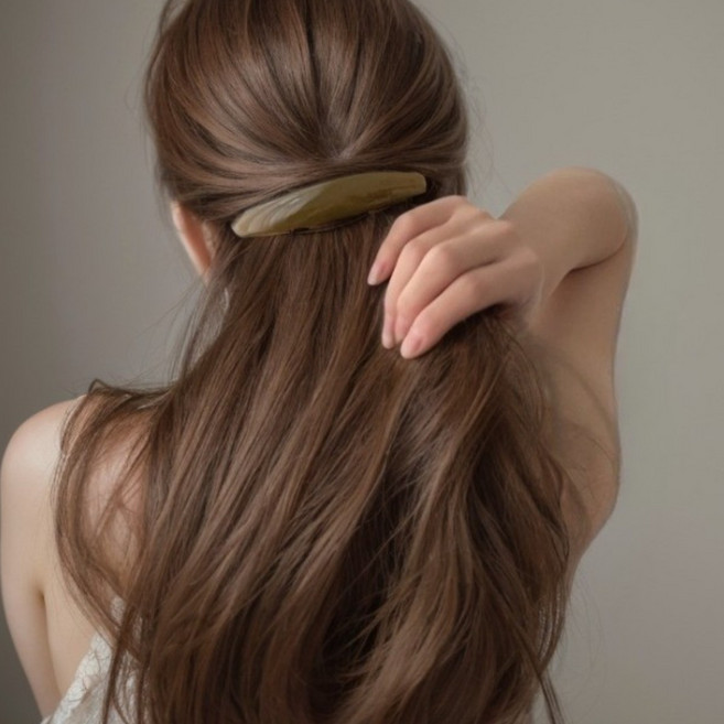 sodam 올리브자동핀 머리핀
