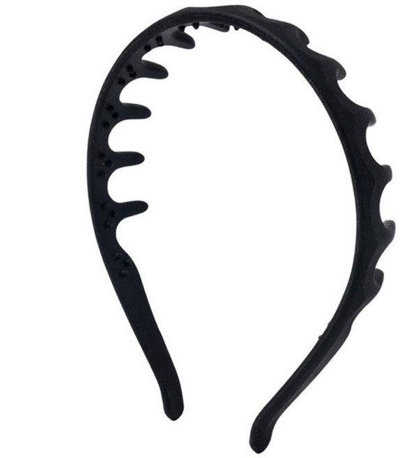 마케즈 실리콘 U자형 귀안아픈 데일리 헤어밴드 머리띠