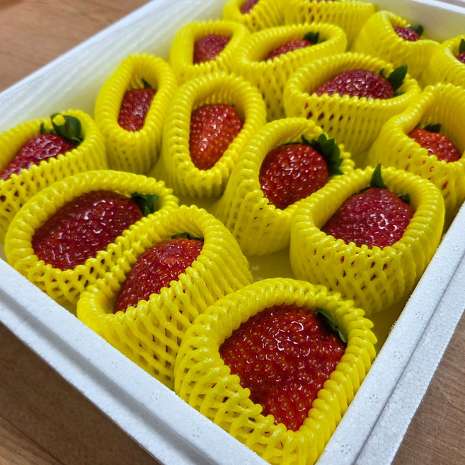 신품종 비타킹 딸기 왕딸기 비타민딸기 건강딸기, 1개, 15구 왕특딸기(800g)