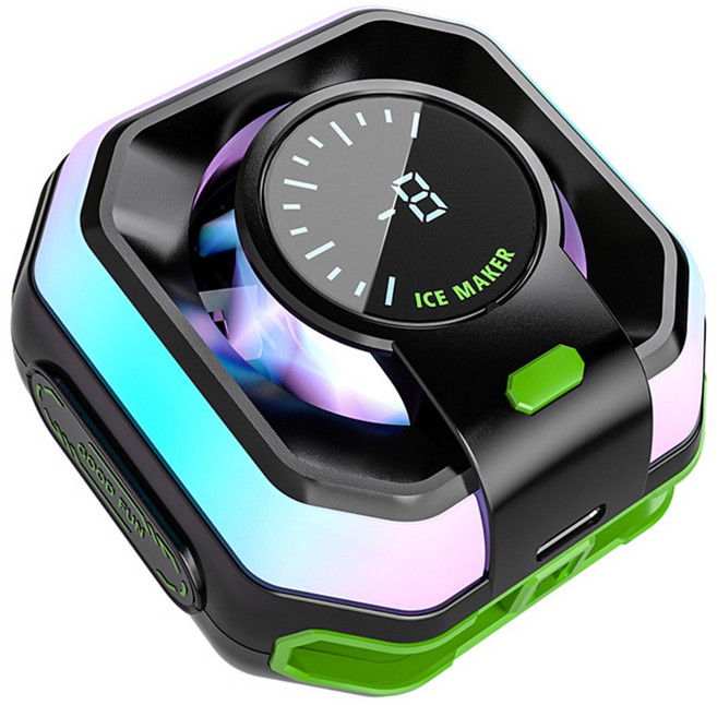 스마토이 휴대폰 냉각 쿨러 발열 AI, 블랙, 1개