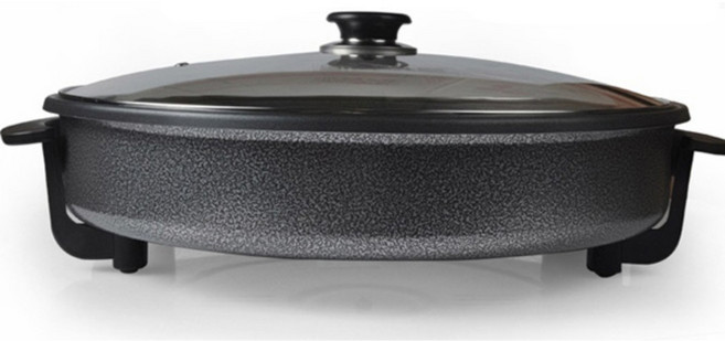 키친아트 다용도 피자팬 42cm 초대형 전기팬 그릴팬, 1세트