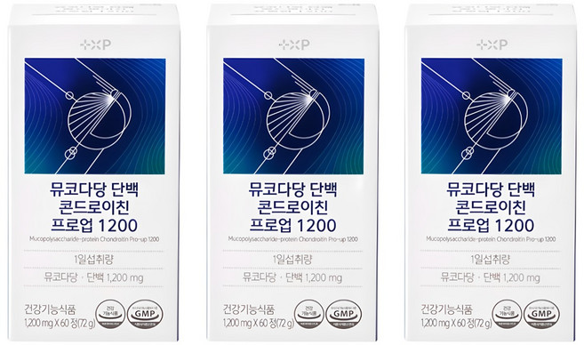 소연골 콘드로이친 1200 프로업 아픈 관절엔 연골 관절 영양제, 1세트, 60정