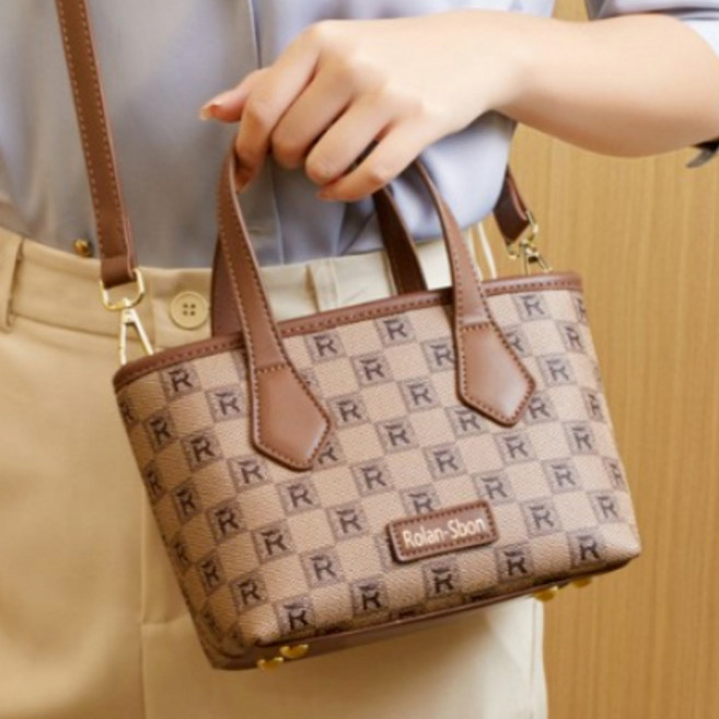 엠유어 럭셔리 모던 숄더 버킷백 muo-046