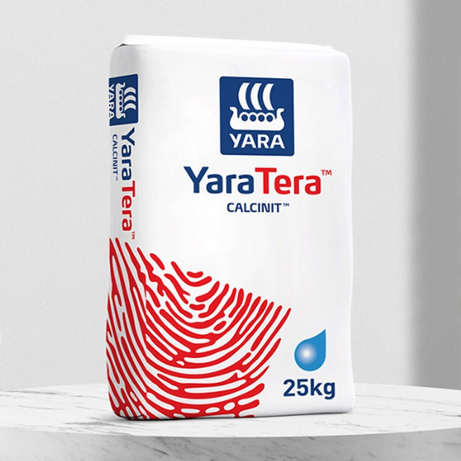 야라질산칼슘 [비커 장갑증정] 100%수용성 고순도 칼슘비료 질산태질소, 1개, 25kg