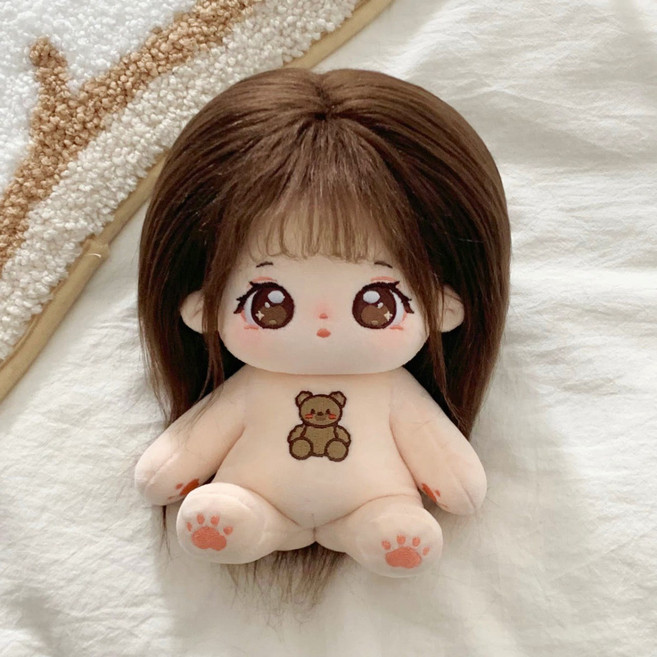 국내배송 20cm 하니 무속성 아이돌인형 솜인형 무골 유골, 하니 유골, 1개