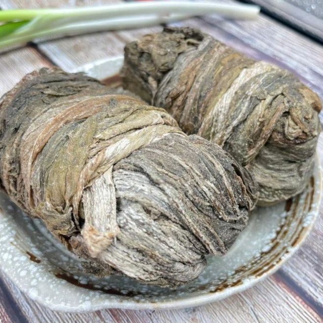 手工日曬梅乾菜 無防腐劑 傳統風味 料理方便 1個, 100