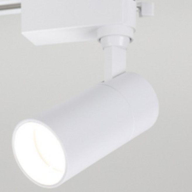 비츠온 LED 원통 COB 레일조명 레일등 10W 주백색, 5개, 화이트