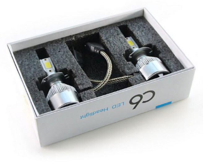 TKB 파워 알루미늄 LED 안개등/전조등 1세트 전차종, 1개, 881