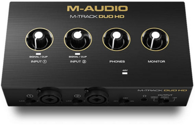 M-AUDIO M-Track Duo HD 엠오디오 오디오 인터페이스