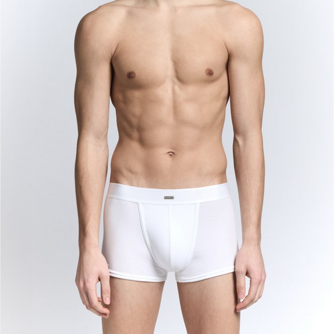 키세 남자 바디프로필 속옷 머슬핏 실버 로고 모티브 사각 팬티