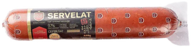 Servelat 세르벨랏 소시지, 440g, 1개