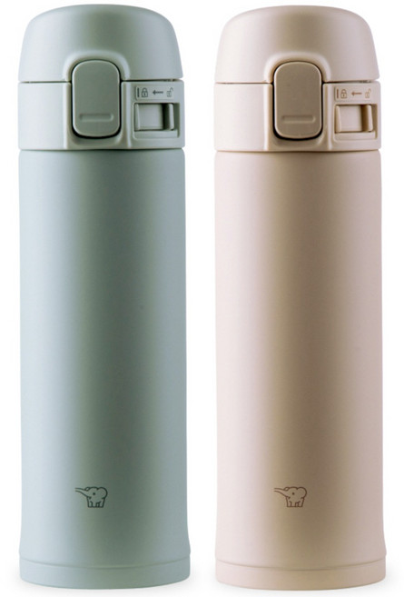 조지루시 코끼리 보온병 원터치 미니 텀블러 SM-PD30 300ml, CM-베이지, 1개