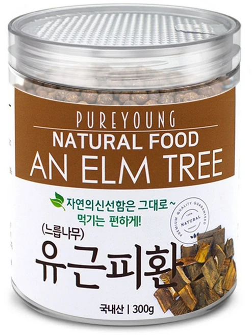 퓨어영 국산 느릅나무 유근피환 300g, 1개 - 쿠팡