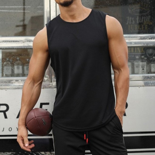 차쿠 1+1 남자 민소매 무지 헬스 나시 쿨소재 머슬 민소매 런닝