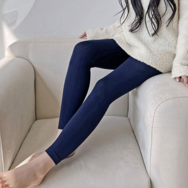 기본 부드러운 스판굿 레깅스 기모 7컬러 고리형 따뜻