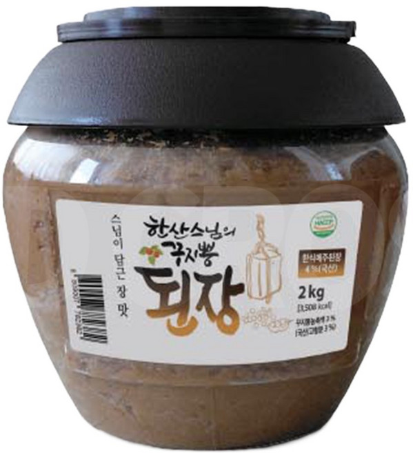 [인포벨]TV홈쇼핑정품 애드크로스 한산스님의 강원도 고성 꾸지뽕으로 담근 된장 전통 발효 수제 양념, 1세트, 2kg