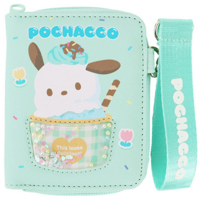 산리오 스위트 스트랩 지갑 학생 지갑 아동지갑 캐릭터지갑