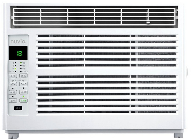 누비아 창문형 에어컨 NWA-5000E 냉방 제습 미니 소형 원룸 제트엔진 친환경 초고속냉각 실외기없는