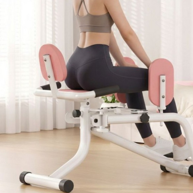 커리숨 무소음 실내 운동기구 허벅지 엉덩이 케겔운동기구 하체 허벅지 내전근 힙업 유산소운동, 화이트, 커리숨 A형