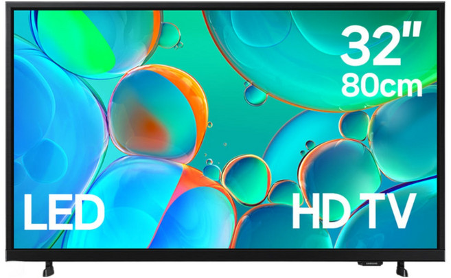 삼성 스마트 HD TV 80CM 32인치 벽걸이형 전국 방문설치포함 브라켓 포함 상품, 설치 서비스 포함, 스마트TV, 80CM/32인치