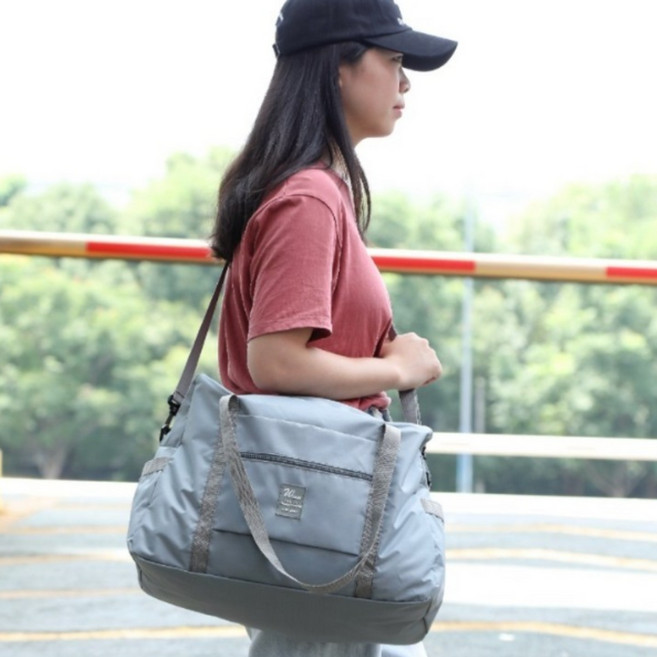 린델 여행용 폴딩 캐리어 보조 보스턴백 4컬러