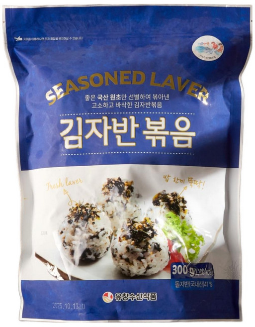 유창김본사 김자반볶음 50g 4봉, 4개