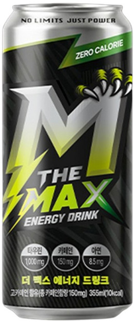 동화약품 더맥스 에너지드링크 355ml 24개, 24개입, 355g