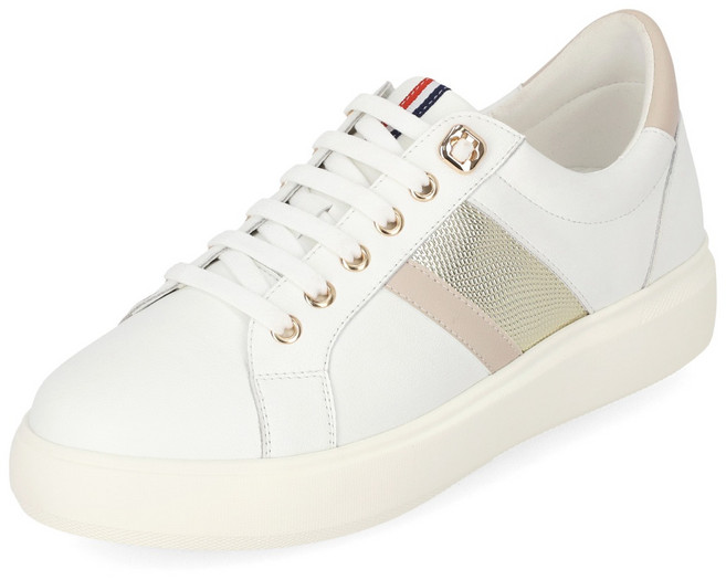 엘칸토 마쯔 여성 스네이크 포인트 스니커즈 4cm LCWS27M413