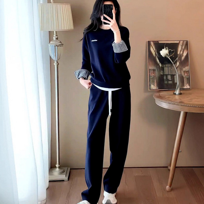 스타일닥터 여성 트레이닝 세트 패션 캐주얼 옷 투피스