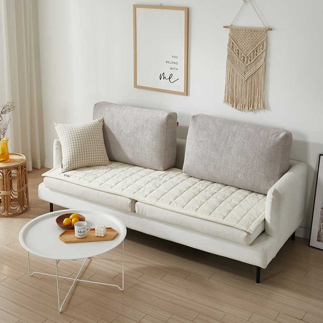 아이레홈 고밀도 극세사 실키 3mm 밍크 소파패드 2인용/3인용/4인용