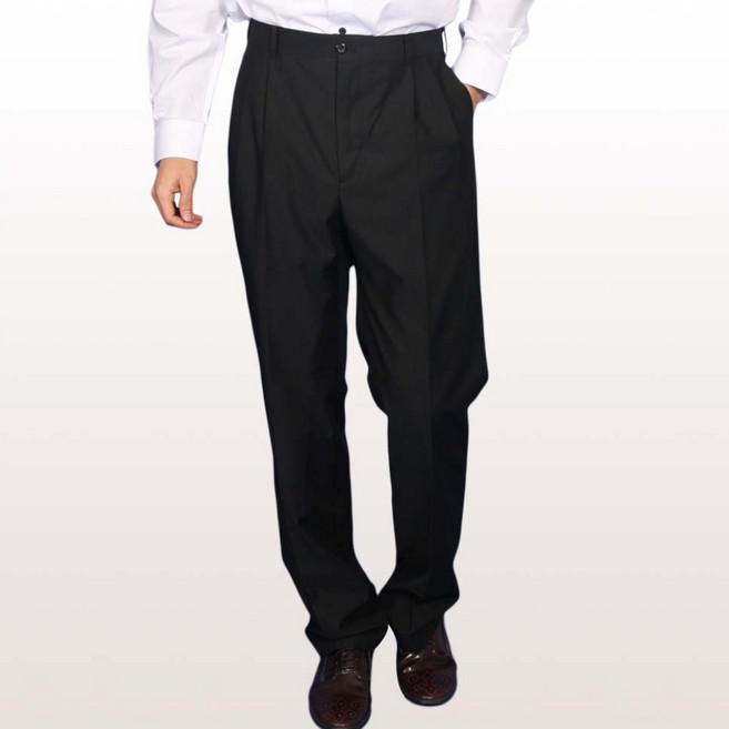 남자 검정 조리복 위생 주방 유니폼 바지 DSC05