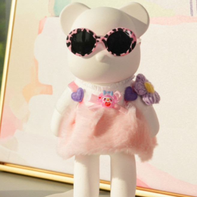 24cm 제나센트 시크버니 베어 석고방향제 실내방향제 인테리어소품, 시크베어, 탬테이션