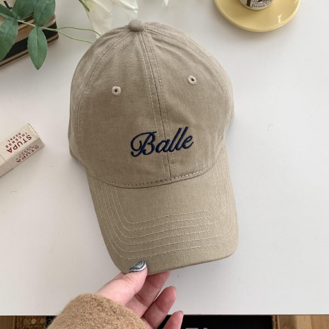 차차앤코 얼굴 작아보이는 남녀공용 롱챙 깊은 볼캡 도톰 탄탄한 야구모자 (8컬러)