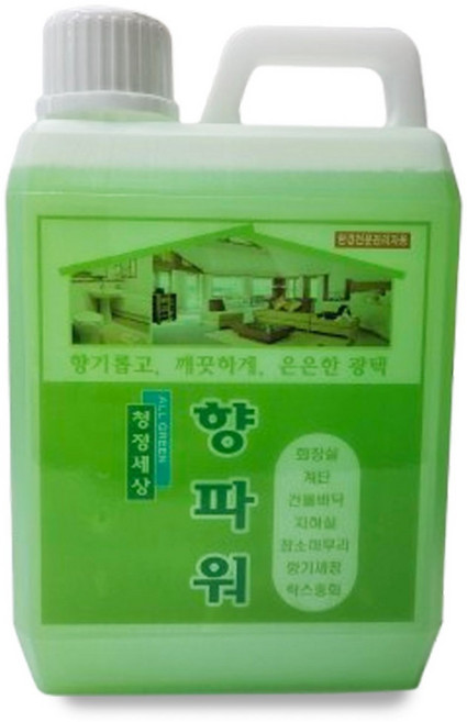 청정세상 향파워 다목적 세정제 락스냄새 중화 피톤치드향, 1개, 2L