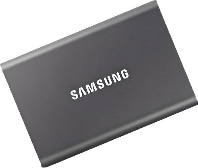 삼성전자 외장SSD 외장하드 포터블 T7, 그레이 + 파우치 + 실리콘케이스 (색상랜덤), 1TB
