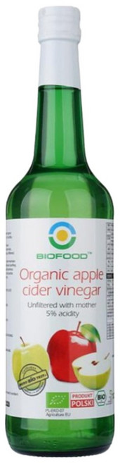 바이오푸드 유기농 애플 사이다 비니거 NFC 사과초모식초, 1개, 700ml