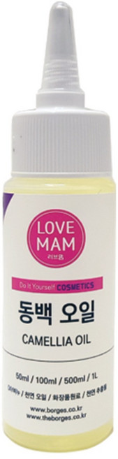 정제 압착 동백오일 동백유 동백기름, 1개